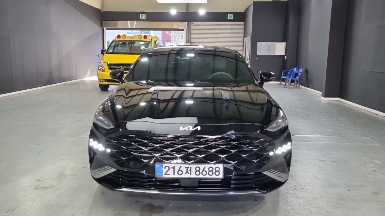 Kia K8 из Кореи Encar