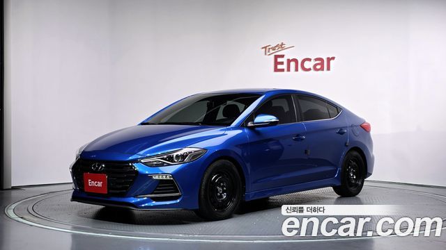 Hyundai AVANTE 1.6 Turbo Sport — пробег 162 329 км — фото 1 из 5